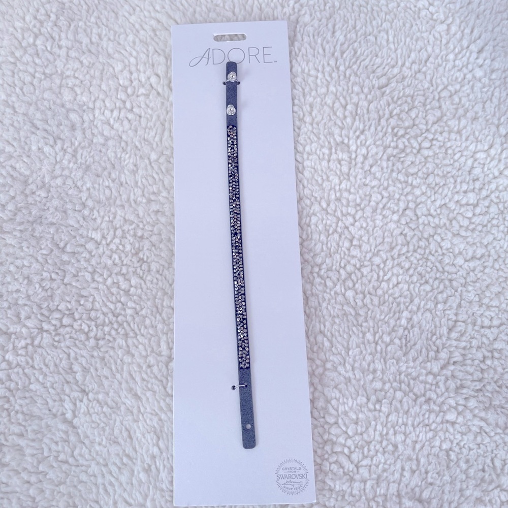NWT Sparkly Grey Swarovski Braclet